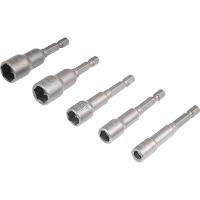 Jogo Soquete Magnetico Milímetro com 5 peças - Vonder - 2