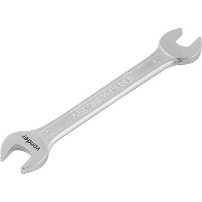 Chave fixa 08x09mm cromo vanádio fosco cartela Vonder