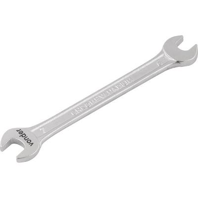 Chave fixa 06x07mm cromo vanádio fosco cartela - Vonder