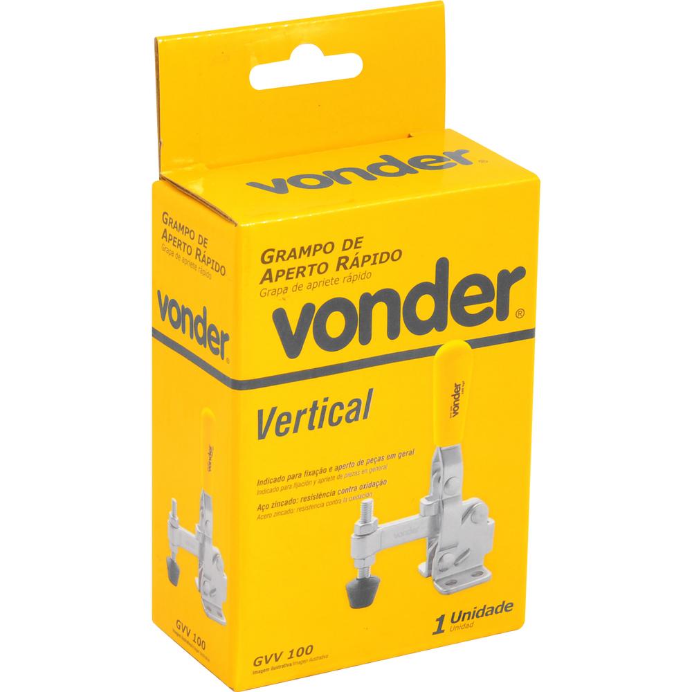 Grampo Aperto Rápido Vonder Vertical GVV100 - 2