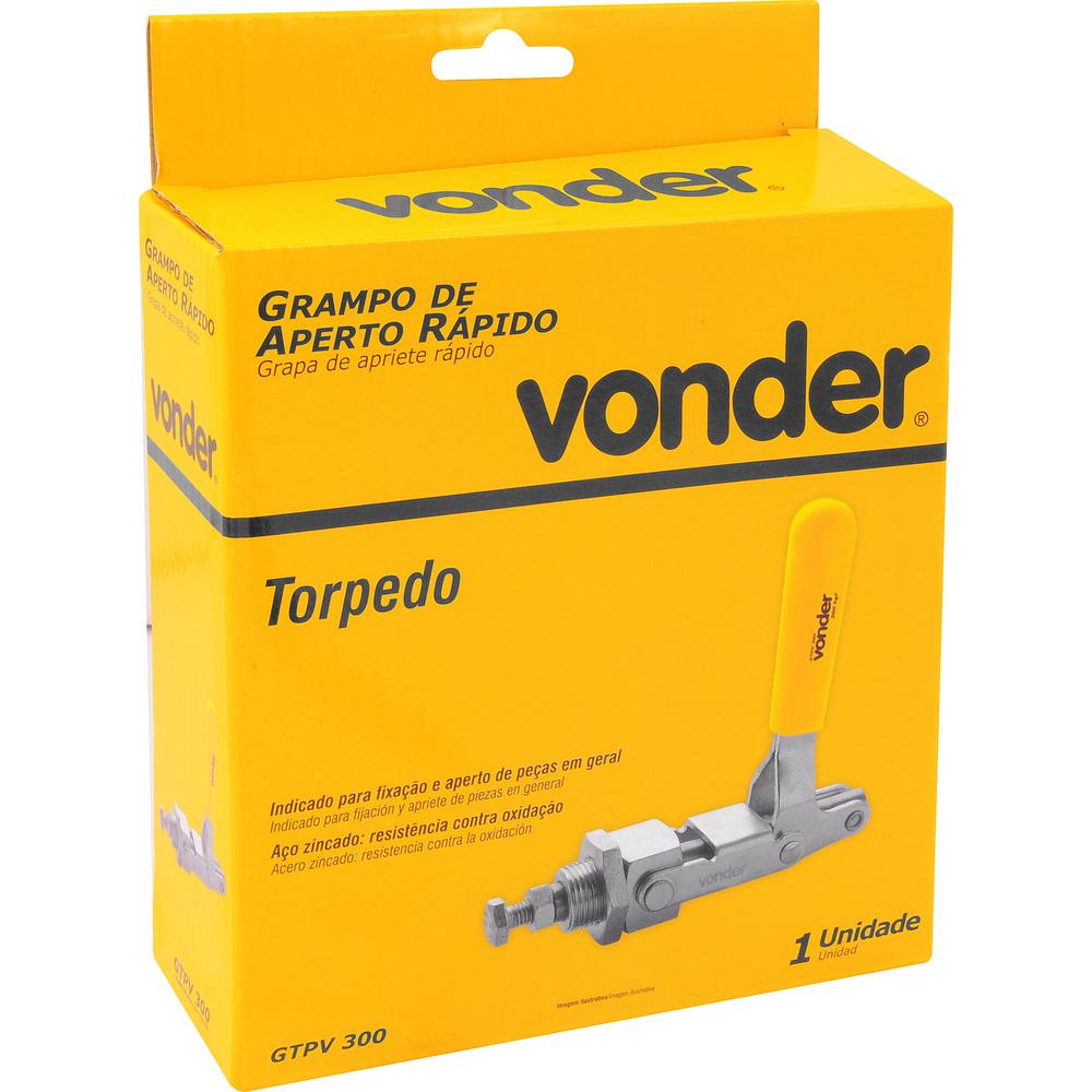 Grampo Aperto Rápido Vonder Torpedo GTPV300 - 2