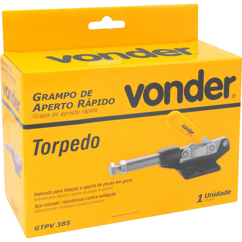 Grampo Aperto Rápido Vonder Torpedo GTPV385 - 2