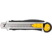 Estilete Largo 18mm Corpo Metálico Com Guia Botão Trava E Pa - 6