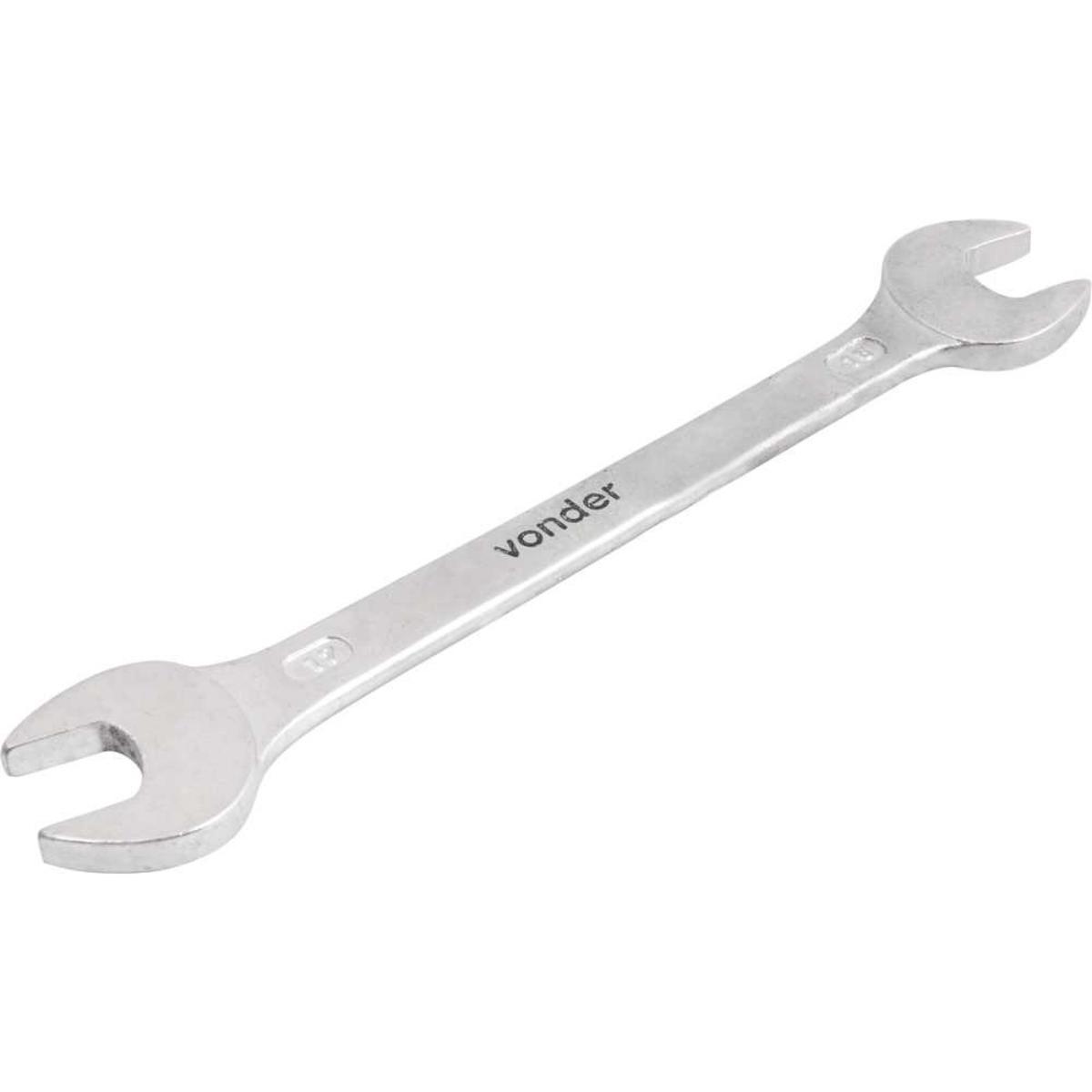 Chave fixa 16x17mm cromo vanádio fosco cartela Vonder - 4