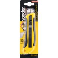 Estilete trapezoidal retrátil 18mm et001 - Vonder Construtor - 3