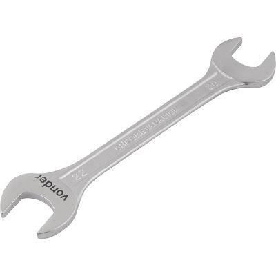 Chave fixa 20x22mm cromo vanádio fosco cartela - Vonder
