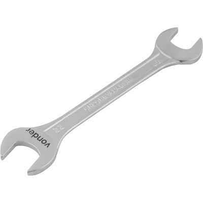 Chave fixa 20x22mm cromo vanádio fosco cartela - Vonder