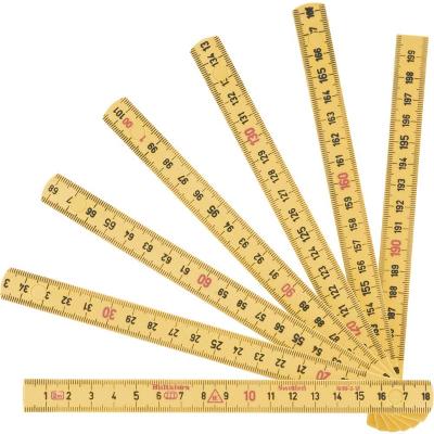 Escala métrica 2 metros 12 dobras de nylon - Vonder
