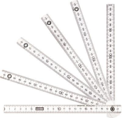 Escala Métrica 2 Metros Plástico Vonder