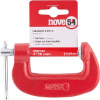 Grampo tipo c 2" ferro fundido leve - Nove54 - 2