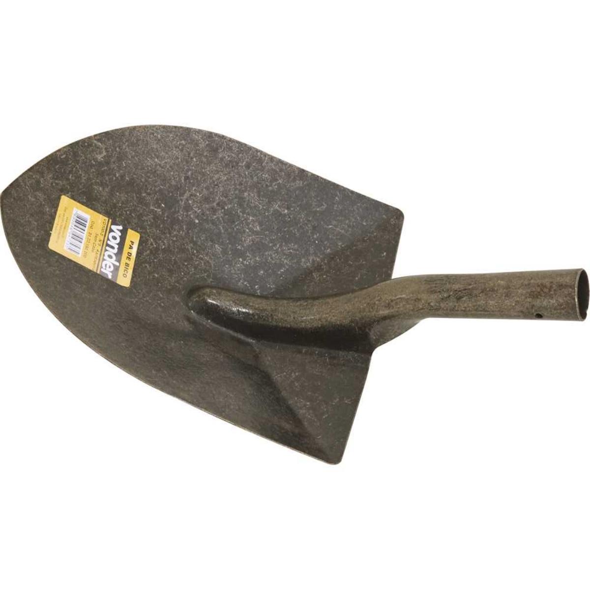 Pá de bico 305x325mm n.5 sem cabo vd100 Vonder - 3