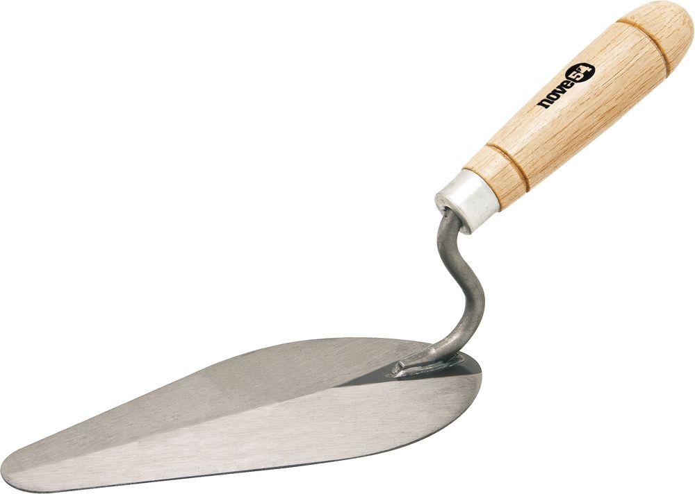 Colher para pedreiro 9" oval cabo madeira - Nove54 - 1