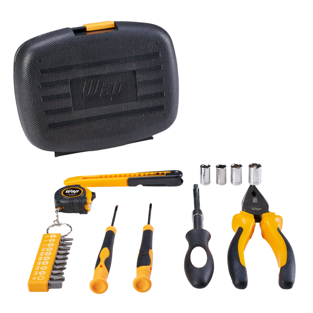 Maleta de Ferramentas Manuais WAP MKF21 21 Acessórios Reparos Diários - 4