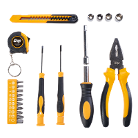 Maleta de Ferramentas Manuais WAP MKF21 21 Acessórios Reparos Diários - 5