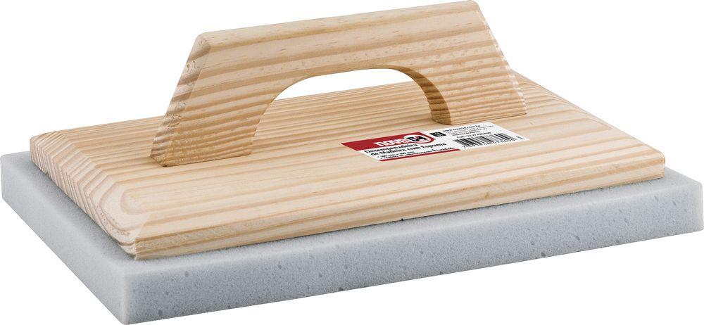 Desempenadeira madeira 20,0x30cm com espuma - Nove54 - 1