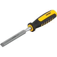 Formão chanfrado 1/2" aço carbono cabo emborrachado Vonder - 1