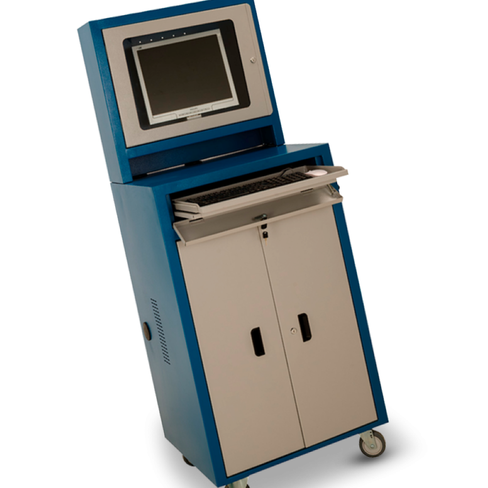 Rack para monitor flat com Visor de vidro RPCV05 CMB - 1