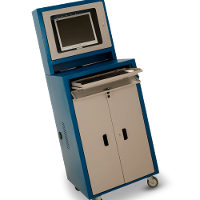 Rack para monitor flat com Visor de vidro RPCV05 CMB - 1