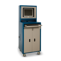 Rack para monitor flat com Visor de vidro RPCV05 CMB - 3