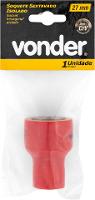Soquete Isolado Sextavado Encaixe 1/2'' 27mm IEC60900 Vonder