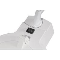 Lupa Articulada c/ Led Bivolt c/ Fixador p/ Bancada Vonder - 3