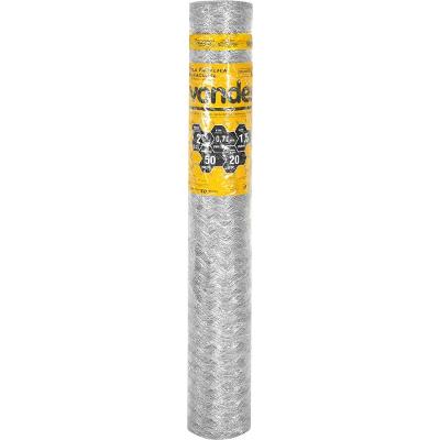 Tela Metálica Galinheiro Hex Malha 2'' BWG22 1,5m 50m Vonder