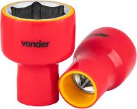 Soquete Isolado Sextavado Encaixe 1/2'' 32mm IEC60900 Vonder - 3