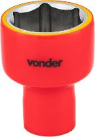 Soquete Isolado Sextavado Encaixe 1/2'' 32mm IEC60900 Vonder
