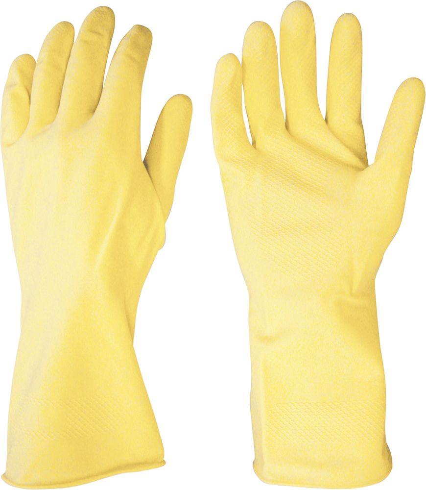Luva látex p amarela com forro ca13336 - Nove54 - 1