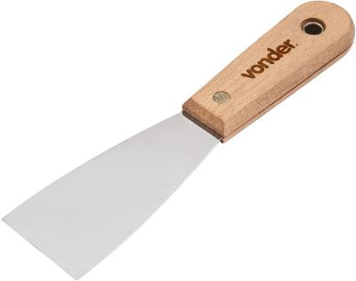 Espátula betumadeira aço inox 1.1/2" 3,8cm cabo mad Vonder