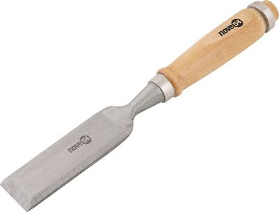 Formão chanfrado 5/8" aço carbono cabo madeira Nove54
