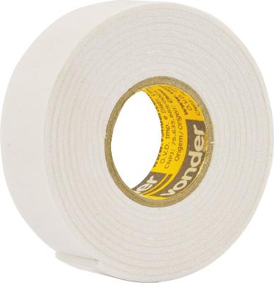 Fita dupla face espuma 19mmx1,5m branca Vonder