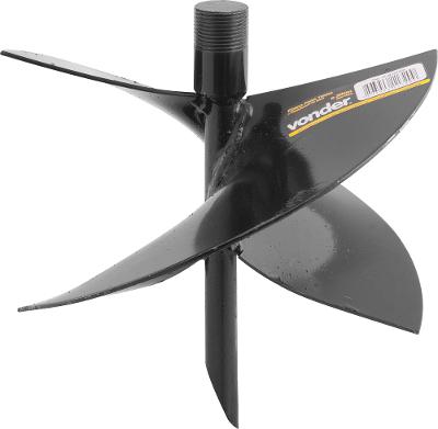 Trado perfurador terra 25cm sem cabo - Vonder