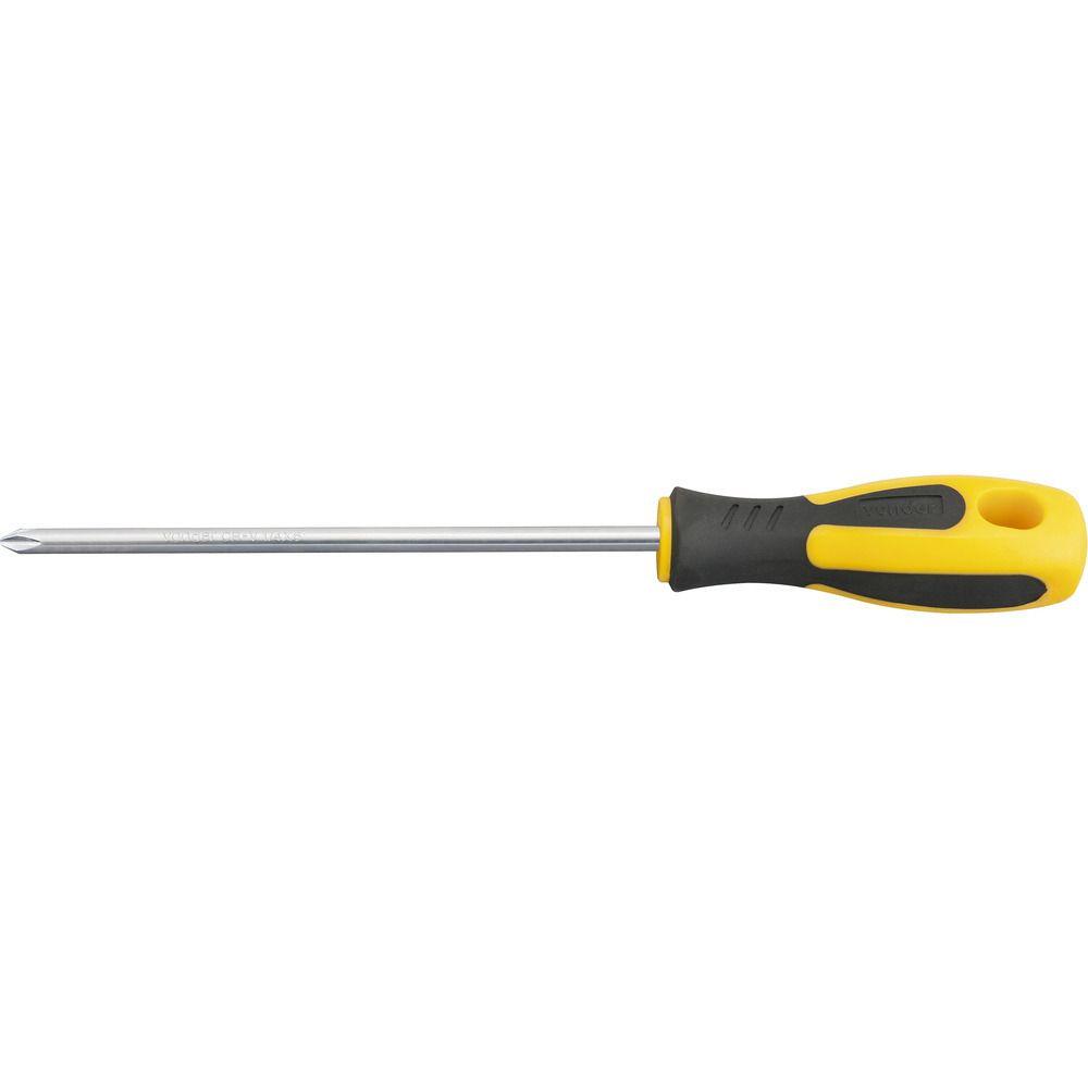 Chave phillips 1/4x6" n.2 vanád. cabo anatômico emborrachado - 2