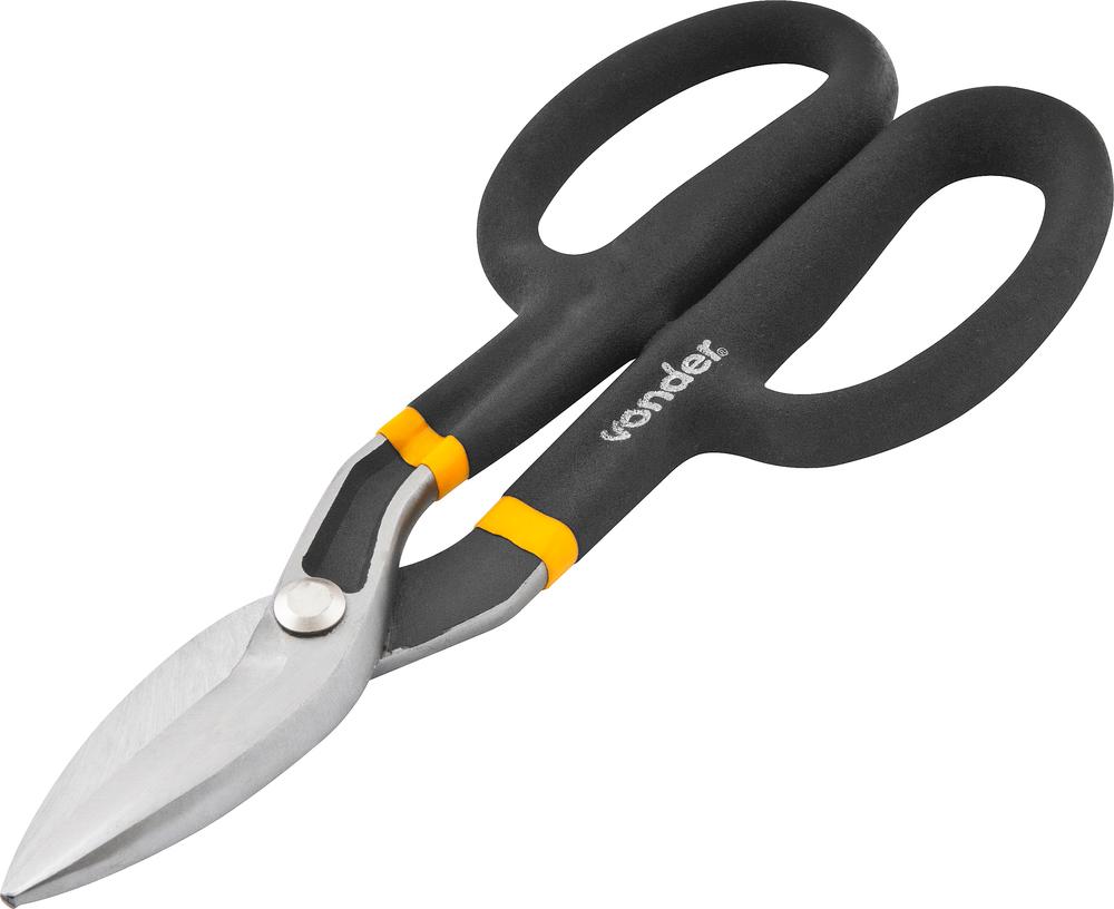 Tesoura Chapas Universal 10 Reta Cabo Plástico Tc100 Vonder - 2
