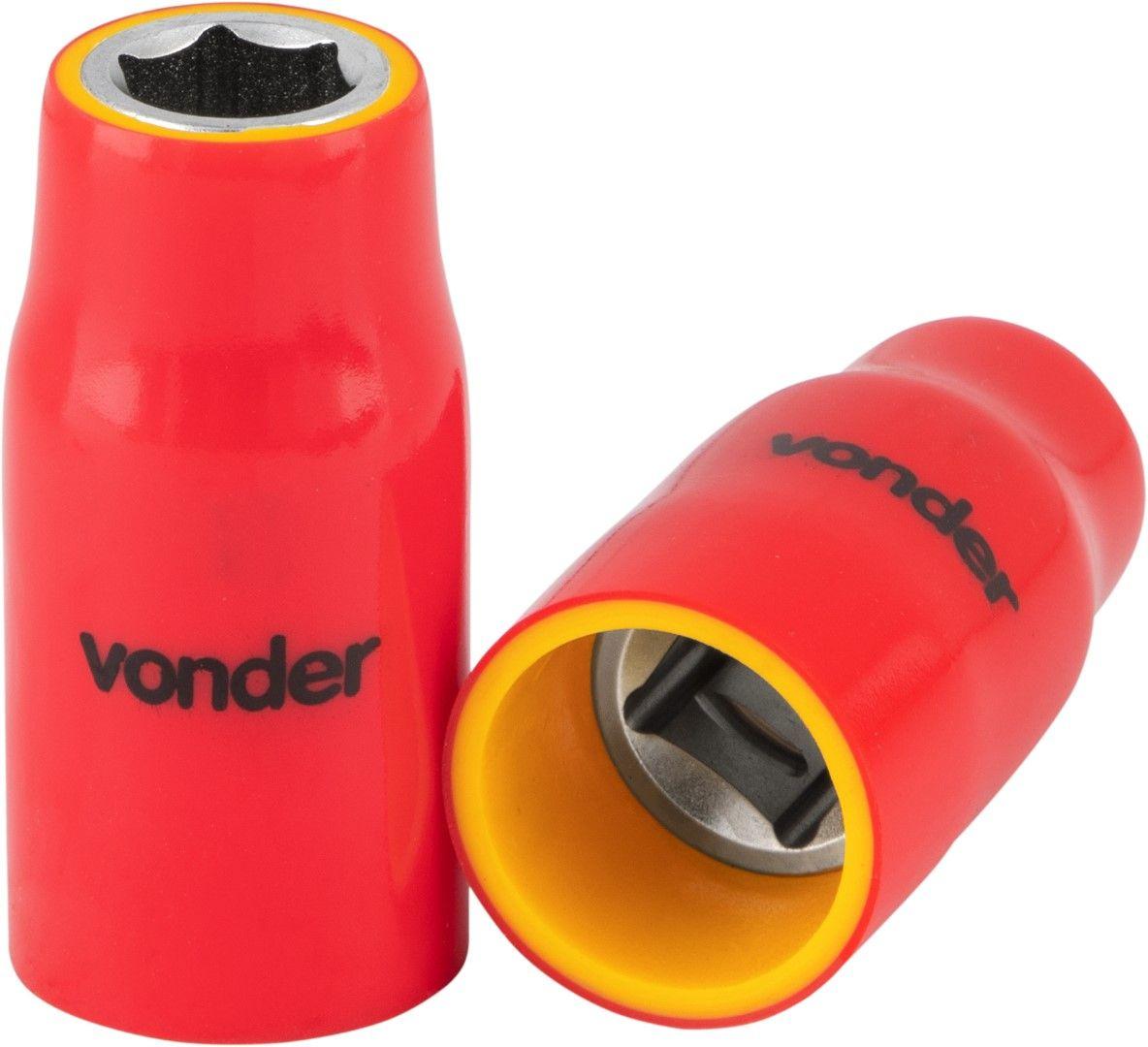 Soquete Isolado Sextavado Encaixe 1/2'' 10mm IEC60900 Vonder - 4