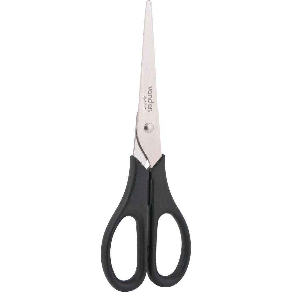 Tesoura uso geral 17cm aço inox tr017 Vonder - 3