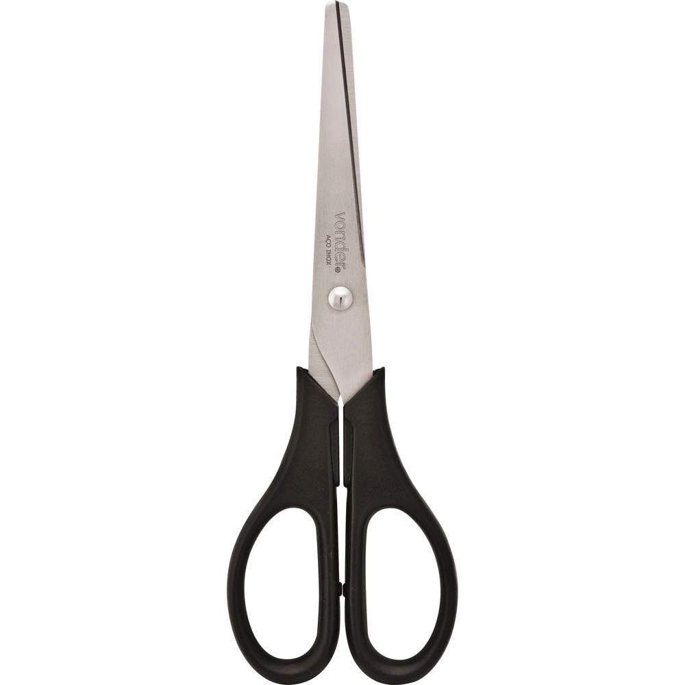 Tesoura uso geral 17cm aço inox tr017 Vonder - 4