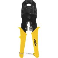 Alicate crimpador 8" s/ catraca p/ rj45/rj12/rj11/ Vonder - 1
