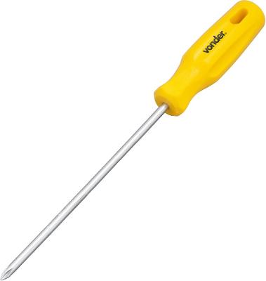 Chave phillips 3/16x6" n.1 cromo vanádio - Vonder