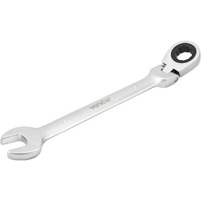 Chave combinada c/ catraca articulada 14mm vanád. Vonder