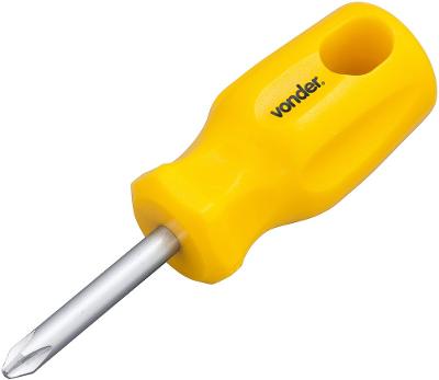 Chave phillips toco 1/4x1.1/2" n.2 cromo vanádio Vonder