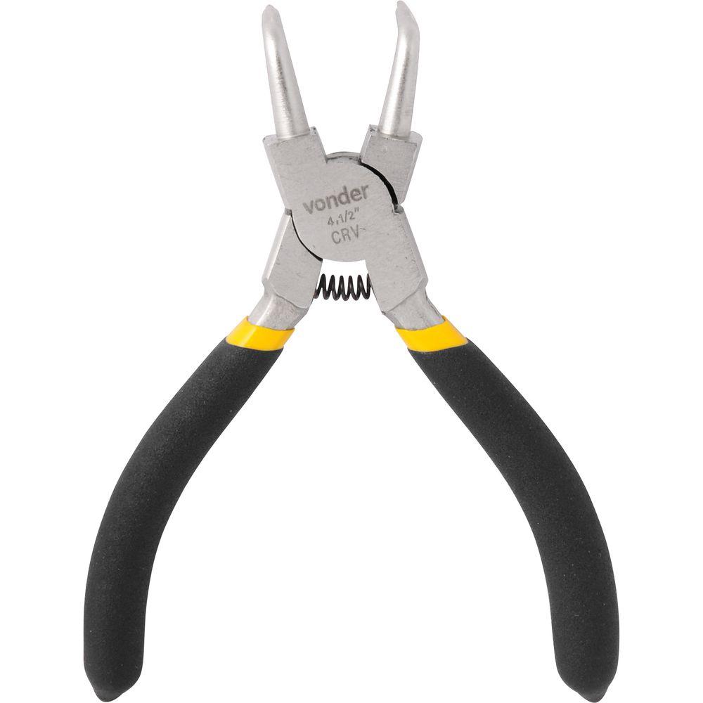 Alicate para Anéis Internos Cv 114 mm 4.1/2" Vonder - 2
