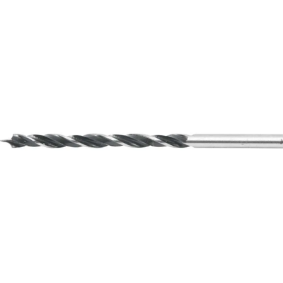 Broca Aço Carbono 3 Pontas 3mm  - Nove54