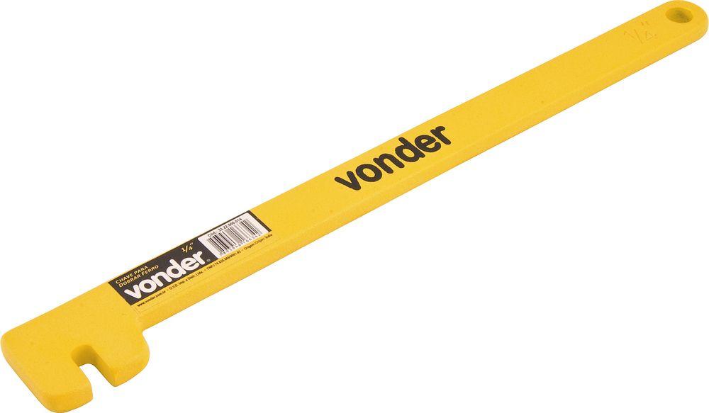 Chave para dobrar ferro 3/4" aço carbono pintado Vonder - 1