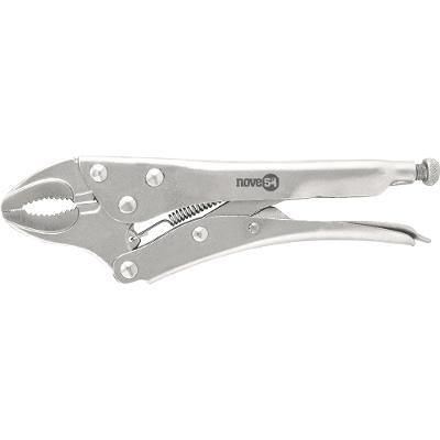 Alicate de pressão 10" curvo aço carbono niquelado - Nove54