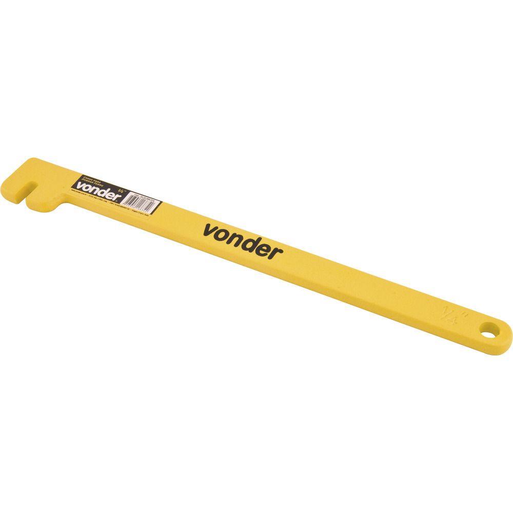 Chave para dobrar ferro 5/16" aço carbono pintado Vonder - 2