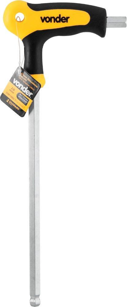 Chave Allen Abaulada 10,0Mm Com Cabo T Vonder - 2