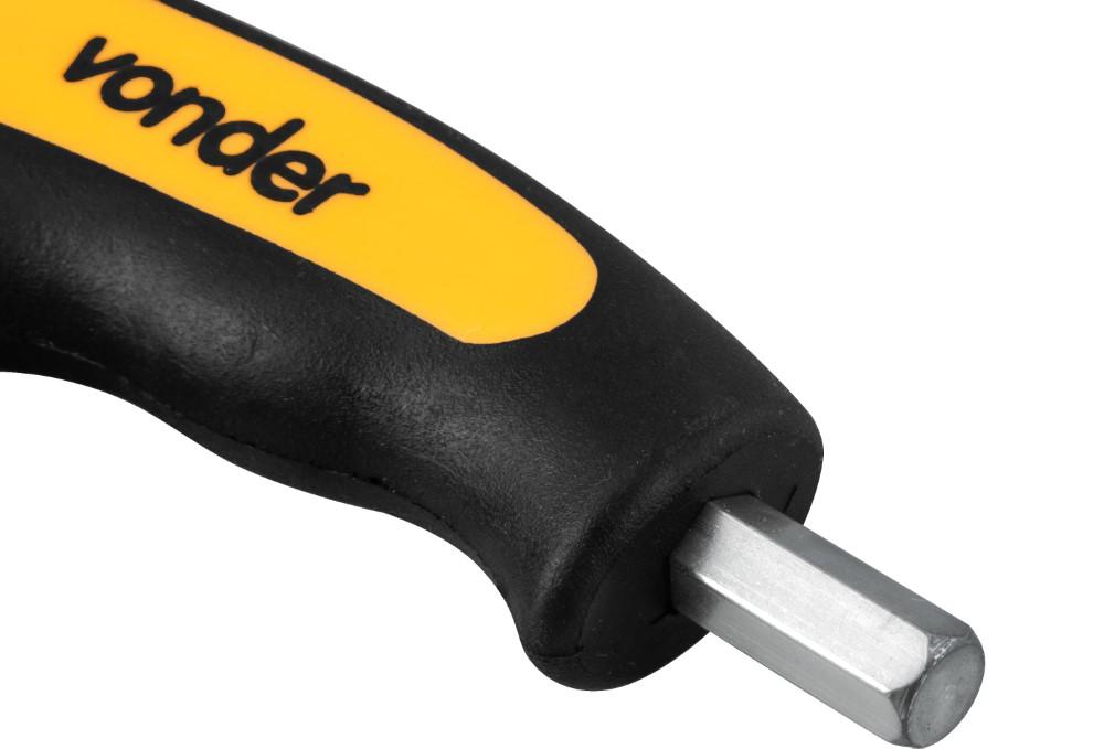 Chave Allen Abaulada 8,0Mm Com Cabo T Vonder - 3
