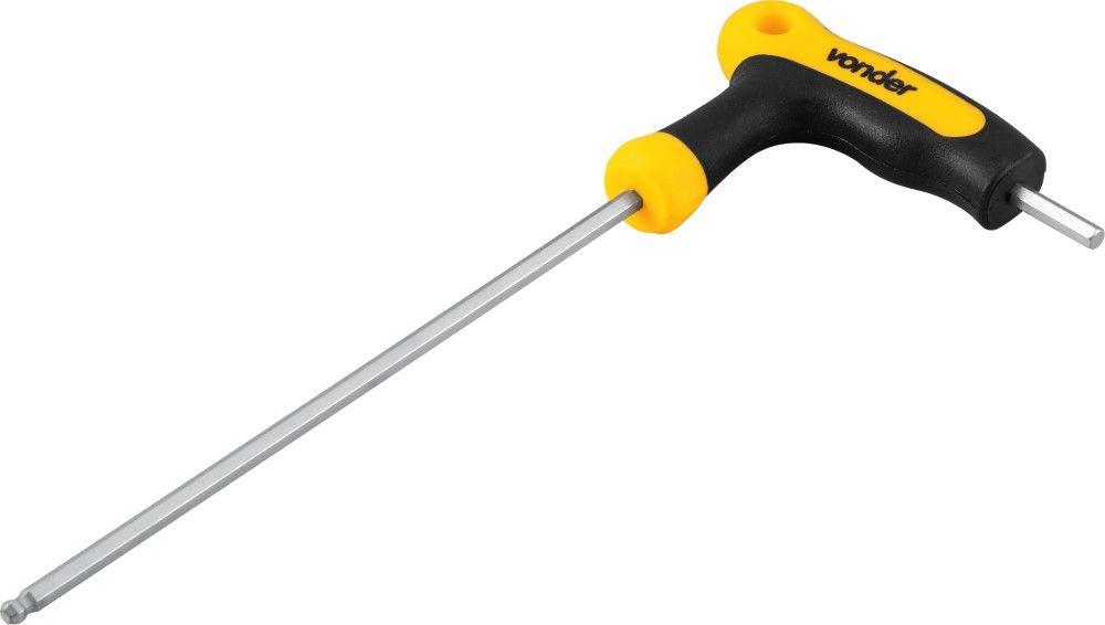 Chave Allen Abaulada 4,0Mm Com Cabo T Vonder - 2